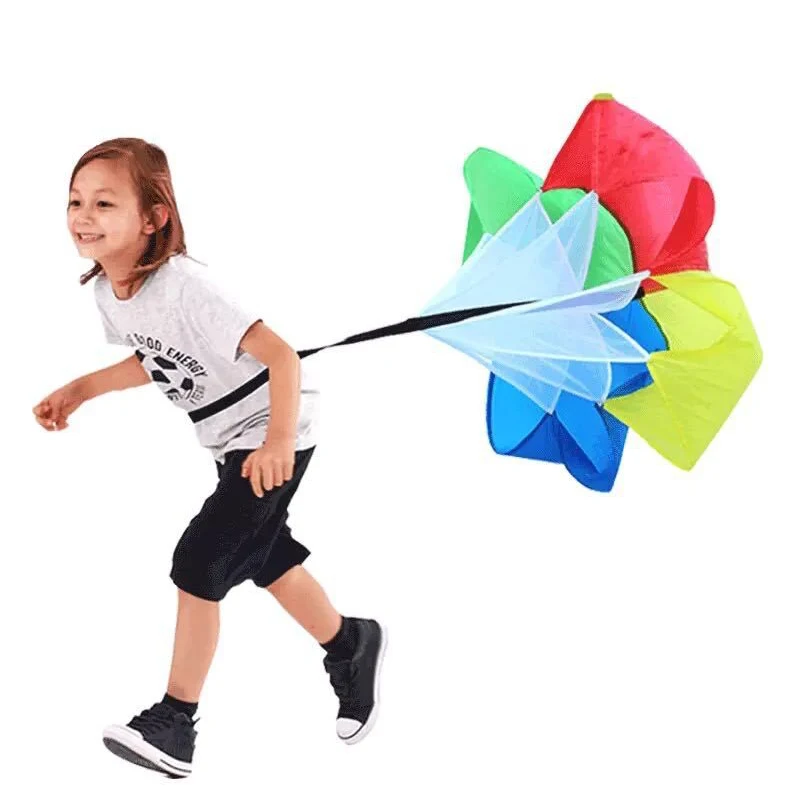 Kids Football Drag Parachute, Physical Training, Fitness Exercise