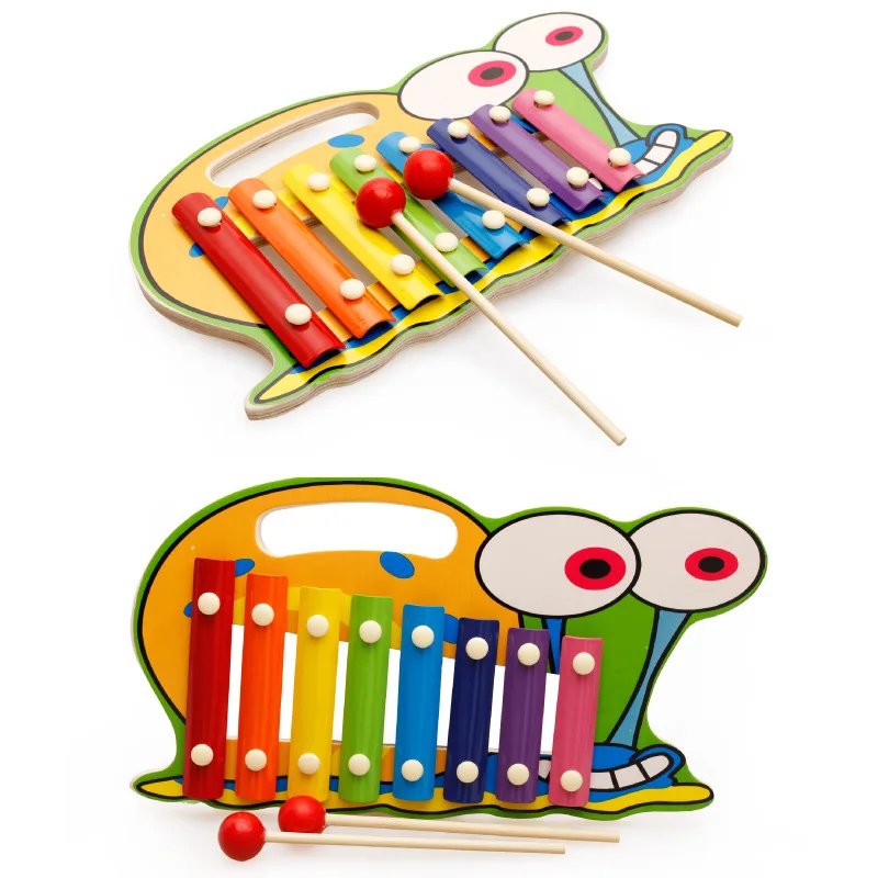 

Children Animal Toy Piano Music Box Toy Baby Knock Wood System Educational 1-2-3-6 a Year of Age GIRL'S And BOY'S