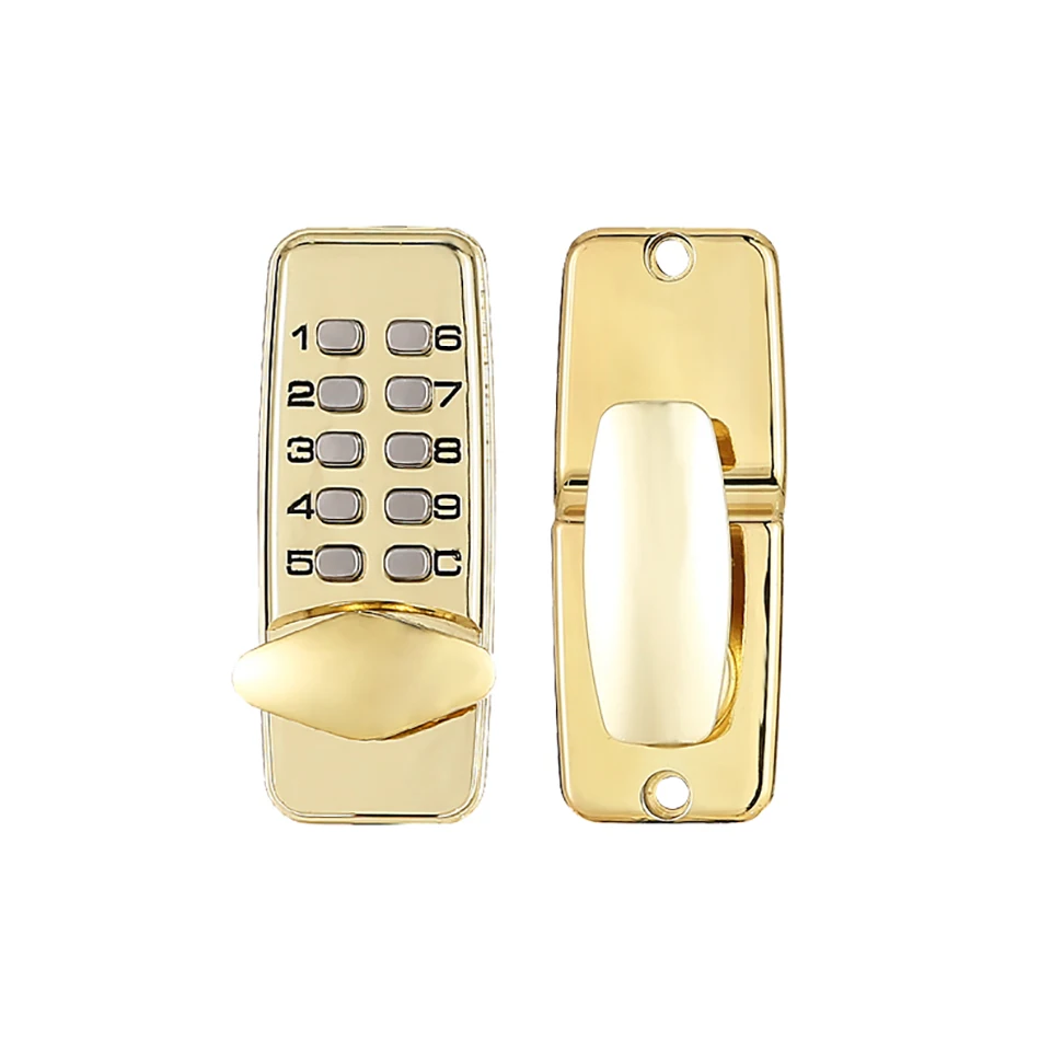 

Home door locks Mini mechanical Pushbutton Latch Lock With Passage Function