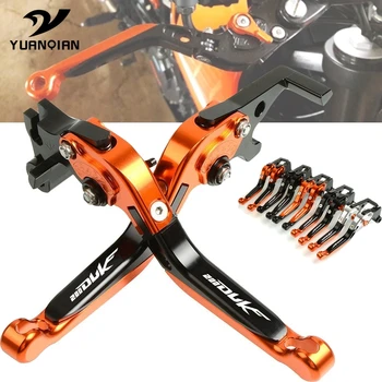 

Motobike Accessories moto CNC Aluminum Motorcycle Adjustable Folding Extendable Brake Clutch Levers FOR KTM DUKE 200 2012-2017