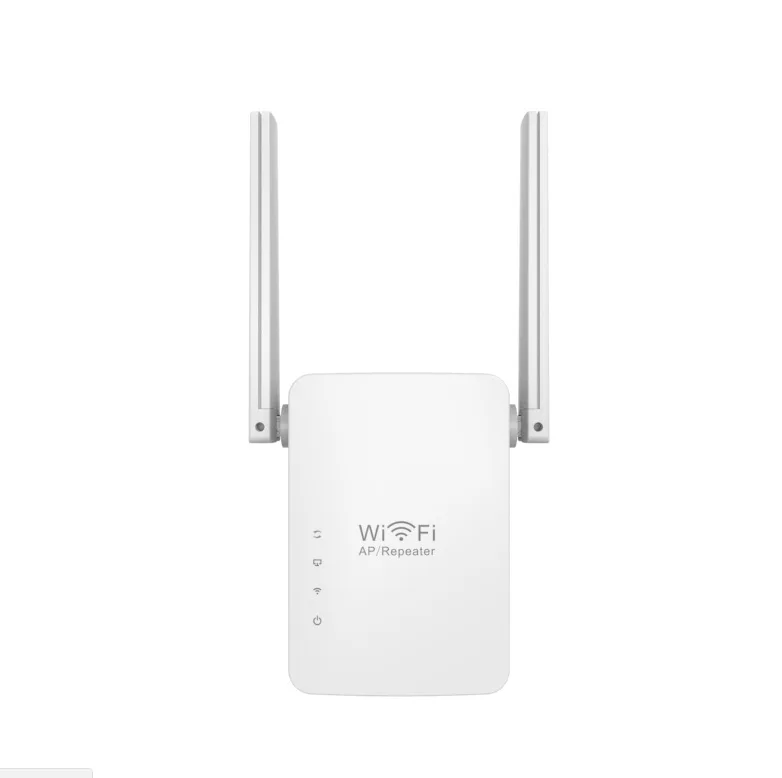 Беспроводной сетевой ретранслятор Wi Fi усилитель сигнала с двумя антеннами