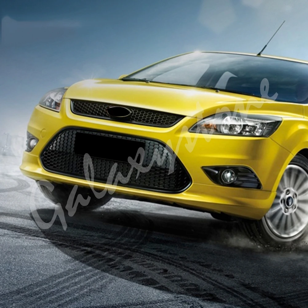 Для Ford Focus хэтчбек седан 2009 2010 2011 2012 спереди и нижняя решетка бампер для пчелиных сот