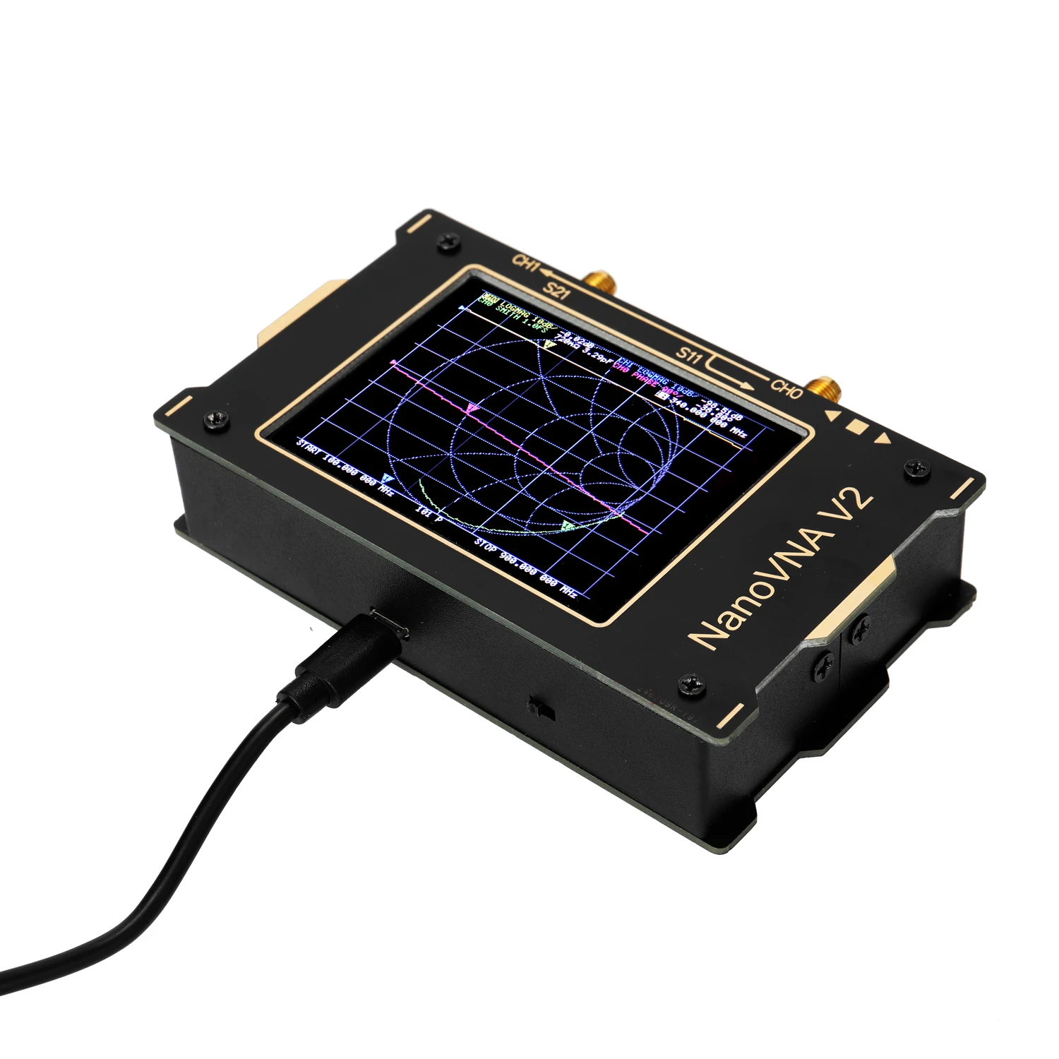 3 2 дюймов 3G вектор сетевой анализатор S A NanoVNA V2 антенны коротковолновое HF VHF UHF