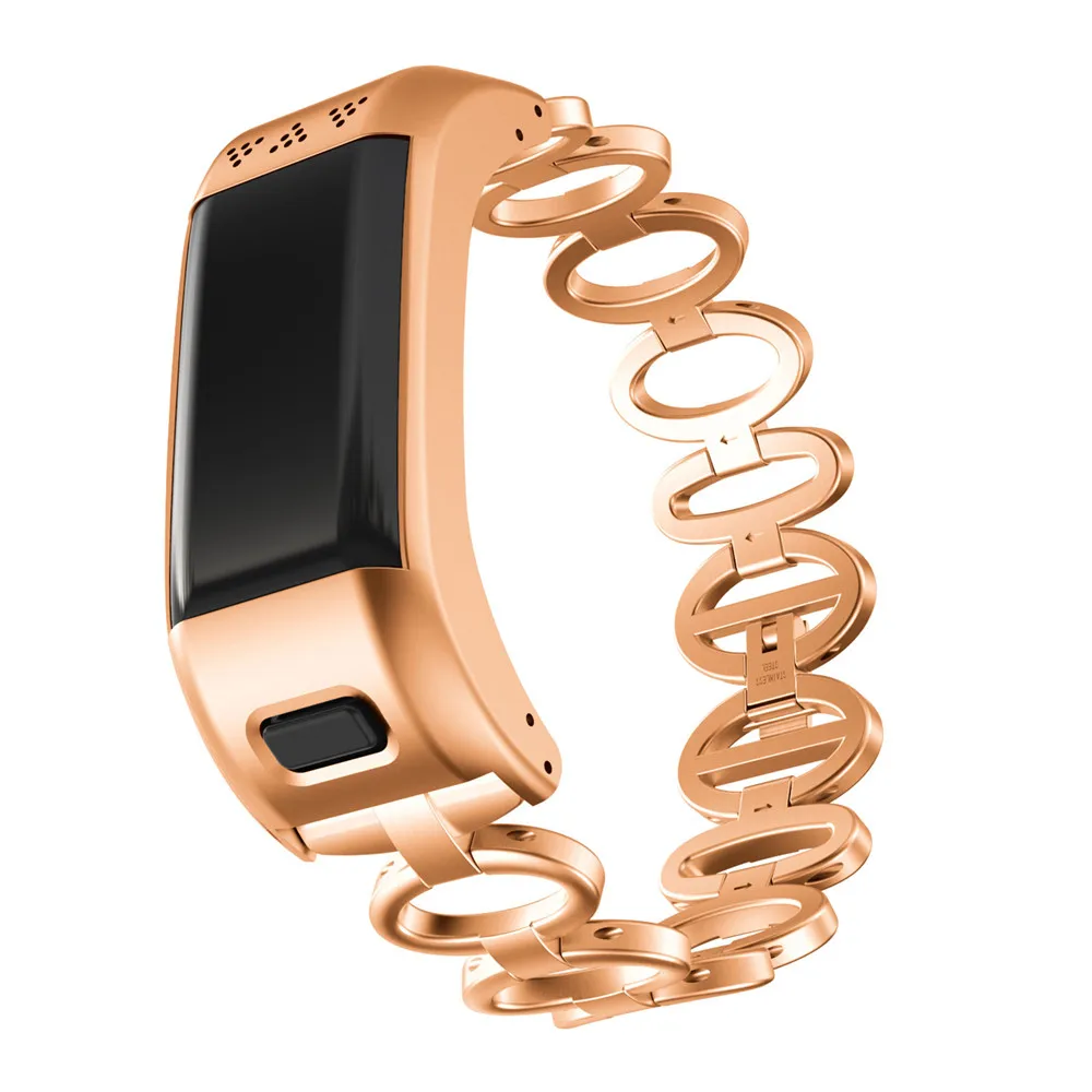 20 мм Нержавеющая сталь ремешок для часов для часы Garmin vivosmart HR+/подход X10/подход X40 часы Браслет Ремни