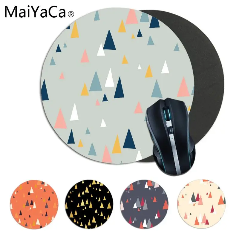 

MaiYaCa Personalized Cool Fashion Triangle mountains Unique Desktop Pad Game Mousepad Smooth Writing Pad Desktops Mate gaming