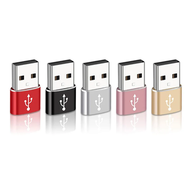 USB 3,0 zu USB C 3,1 Adapter Mini Hallo-Speed USB Typ C Weibliche zu USB Typ A Stecker schnelle Lade Daten Sync OTG Adapter Konverter