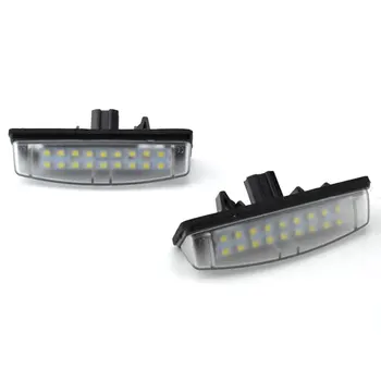 

2pcs Car LED License Plate Lights Replacement For NISSAN 350Z 370Z GTR INFINITI G35 G37 Car Signal Lamp