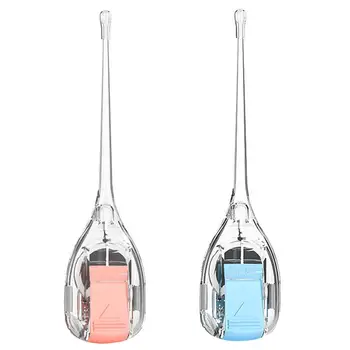 

2pcs Baby Ear Spoons Ear Cleaning Scoops Earwax Removal Tools Silicone Earpicks