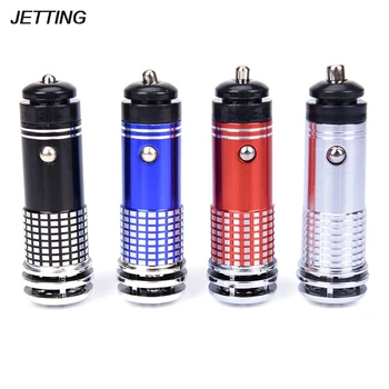 

Mini Car Air Purifier 12V Mini Auto Car Fresh Air anion Ionic Purifier Oxygen Bar Ozone Ionizer cleaner Vehicle Air Freshener
