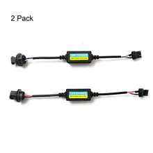 New 2 Pack T20 7433 LED Anti Flicker Capacitor Error Code Computer Warning Canceller Capacitor LED Resistor Canbus Decoder