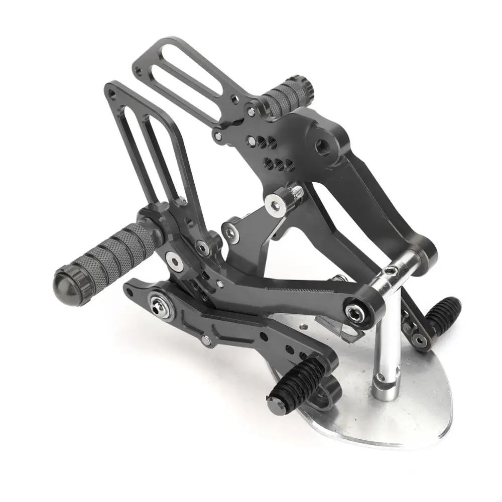 Areyourshop для Kawasaki EX250P Ninja 250 EX400 Ninja 400- CNC Rider задний Набор подставка для ног задняя Подножки