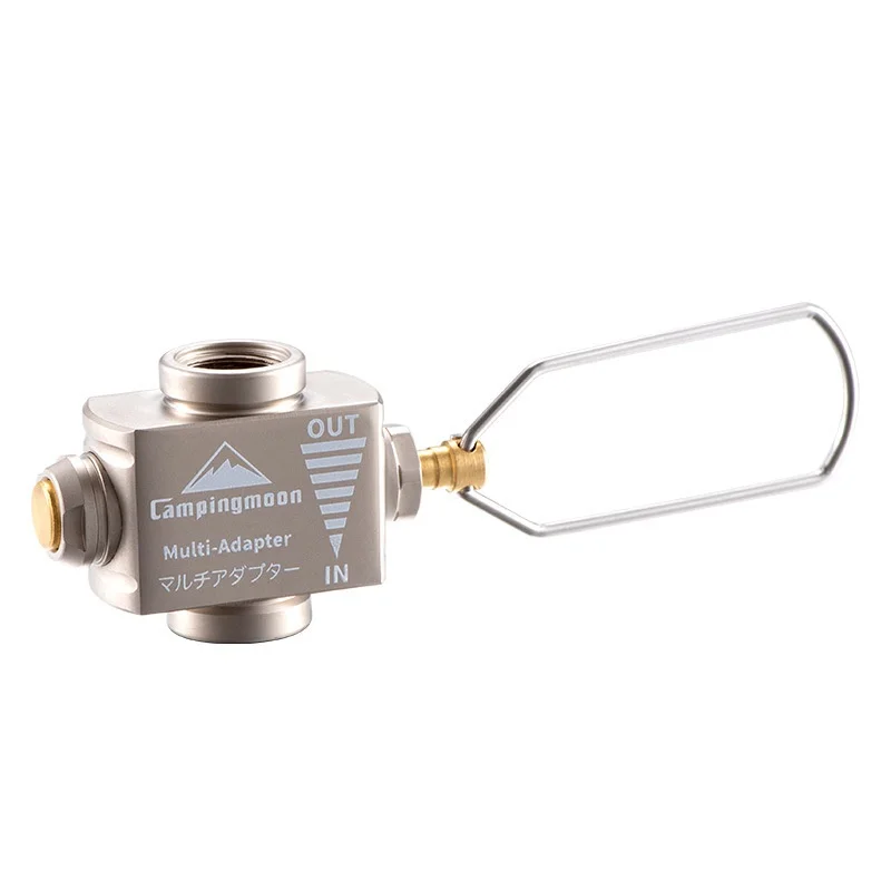 0Gas Cylinder Inflatable Valve Pressure Relief Inflatable Valve Camping Accessories Adapter Camping Picnic Tool