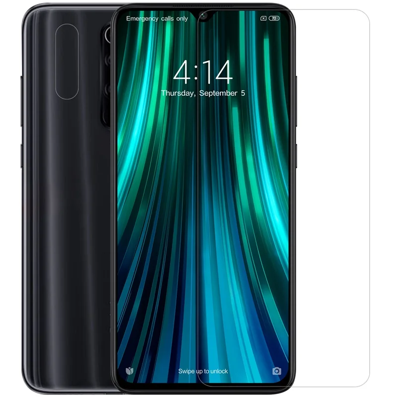 Защитное стекло для экрана Redmi Note 8 Pro оригинальное закаленное NILLKIN Защитная