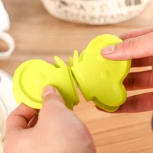 Бабочка высокотемпературная нагревательная с защитой стойкая держатель для кастрюль противоскользящие защитные перчатки СВЧ теплоизолированная духовка qu зажим лотка