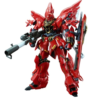 

Bandai RG 1/144 Gundam MSN-06S Sinanju Weapon Equipment Accessories Parts Expansion Kit Assembly Anime Model Assembled Toy Figma