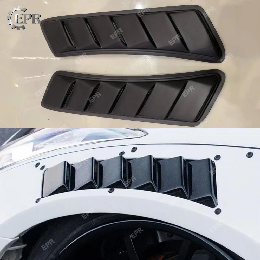 Universal Gt Type Front Fender Vents Racing Trim Tuning Part Body Kit