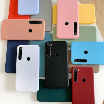

Matte Plain Shockproof Slim Soft TPU Case Cover For Xiaomi Redmi 8 8A Note 5 6 7 8 Pro Lightweight Anti-Fingerprint Phone Case