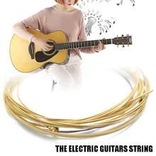 Горячие универсальные Струны для электрогитары из углеродного волокна металлические Струны для музыкальных инструментов гитары HV99
