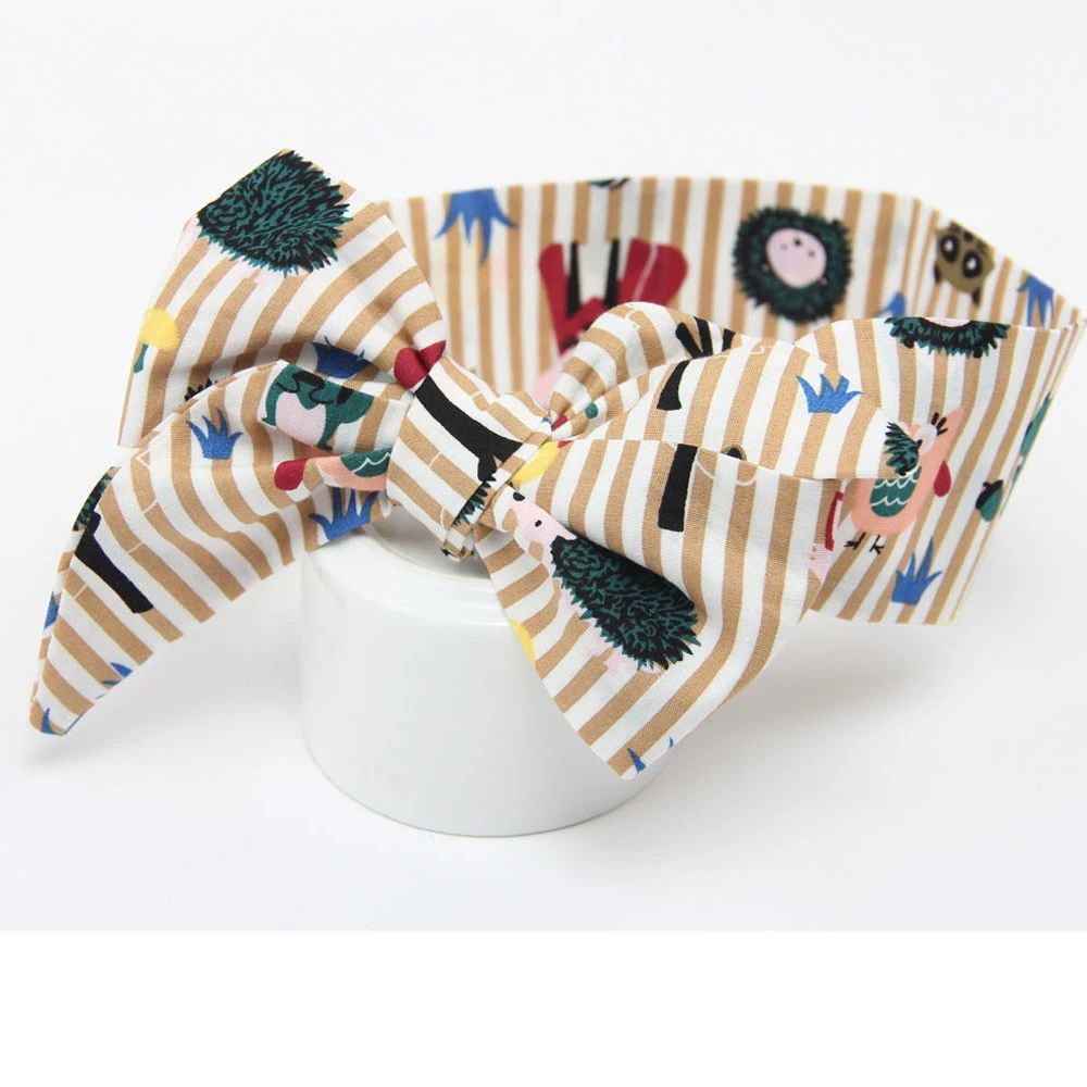 Women Fashion Elastic Headband Women Knotted Bow Style Hairband Female Stretch Hair Band Headdress Hair Accessories 903
