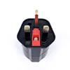 European 2 Pin to UK 3 Pin Plug Adaptor Euro EU  Travel Mains Adapter ► Photo 3/4