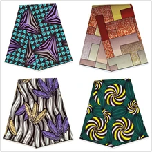 Новое поступление африканская восковая ткань Анкара хлопок воск высокое качество настоящий голландский воск для нигерийской свадебной вечеринки женское платье