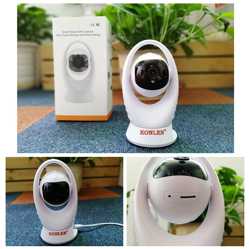 KONLEN, 3MP, HD, wifi, CCTV, IP камера Yoosee, умный дом, безопасность H.265, Onvif, для дома, для питомцев, собак, инфракрасная, Pan, беспроводная, видеонаблюдение