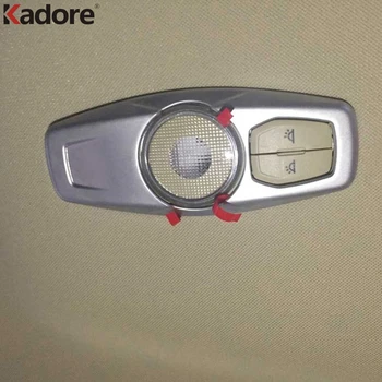 

For Ford Edge 2015 2016 2017 ABS Matte Car Roof Reading Light Lamp Decoration Cover Trim Car Interior Accessories Sticker
