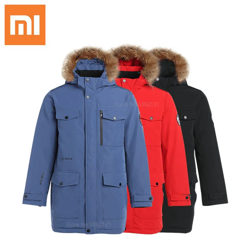 

New Xiaomi Aerogel Cold Suit Weatherproof Winter Jacket Thicken Warm Parkas Hooded Coat Anorak Jackets Men's Outwear Overcoat