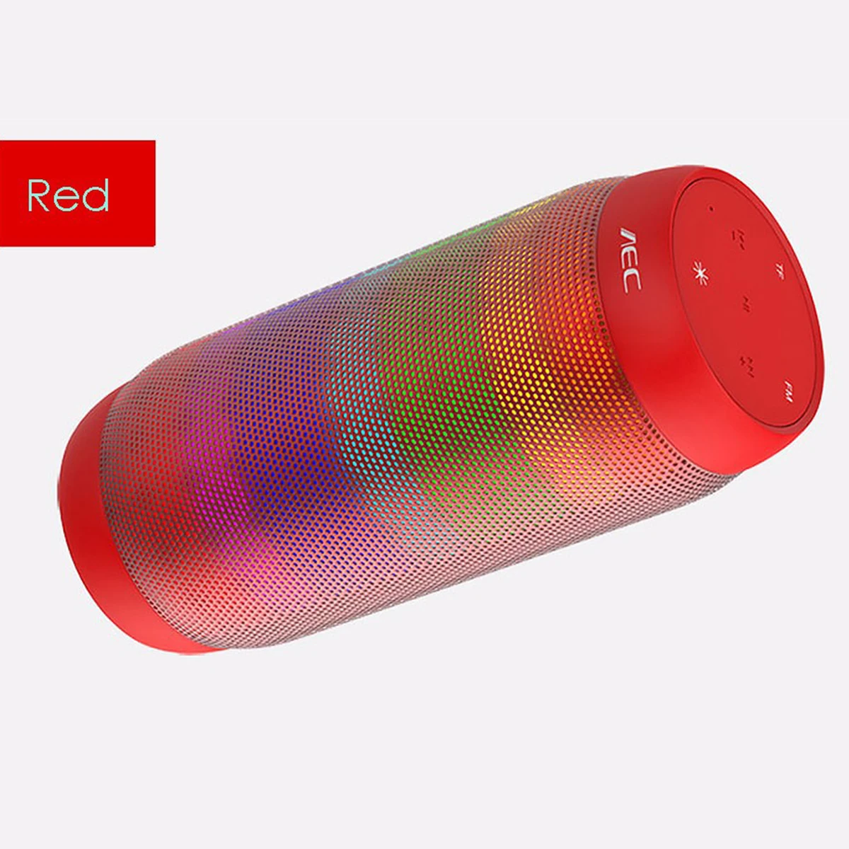 AEC BQ-615 PRO Красочный светодиодный bluetooth-динамик HIFI стерео беспроводной портативный