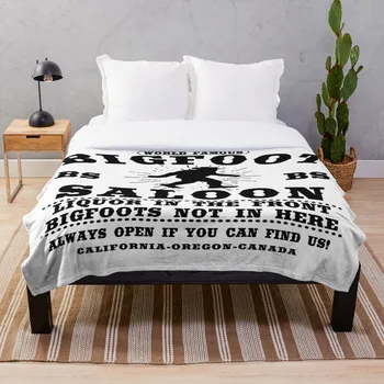 

Soft Blanket for Bed Sherpa Flannel Fleece Blanket Home Travel Sofa Soft Throw Blanket The Bigfoot Saloon
