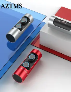 

TWS K01 Wireless Bluetooth Earphones Touch Earbuds HiFi Stereo Headset Mini Sport Earphone Wireless with MIC Charging Case MP4