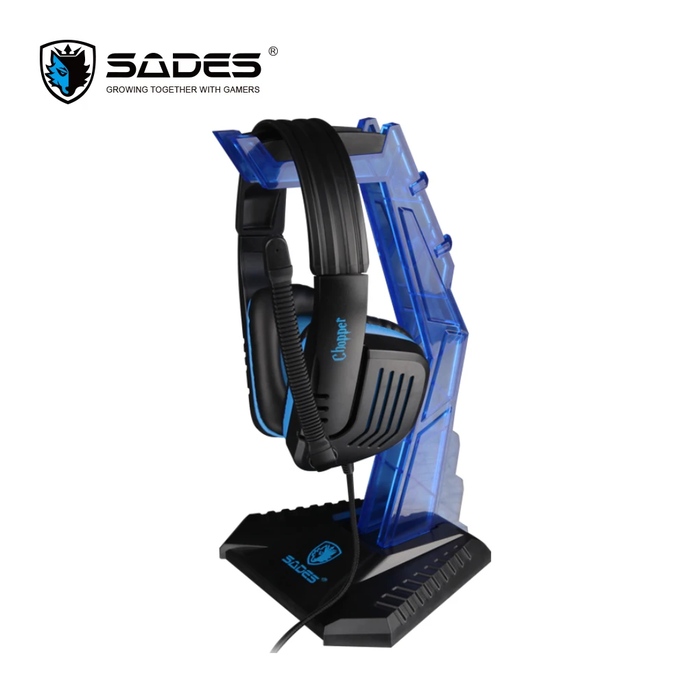 SADES WOLFBONE Gaming Headset Holder Professional Headphone Stand Modular Stand Holder