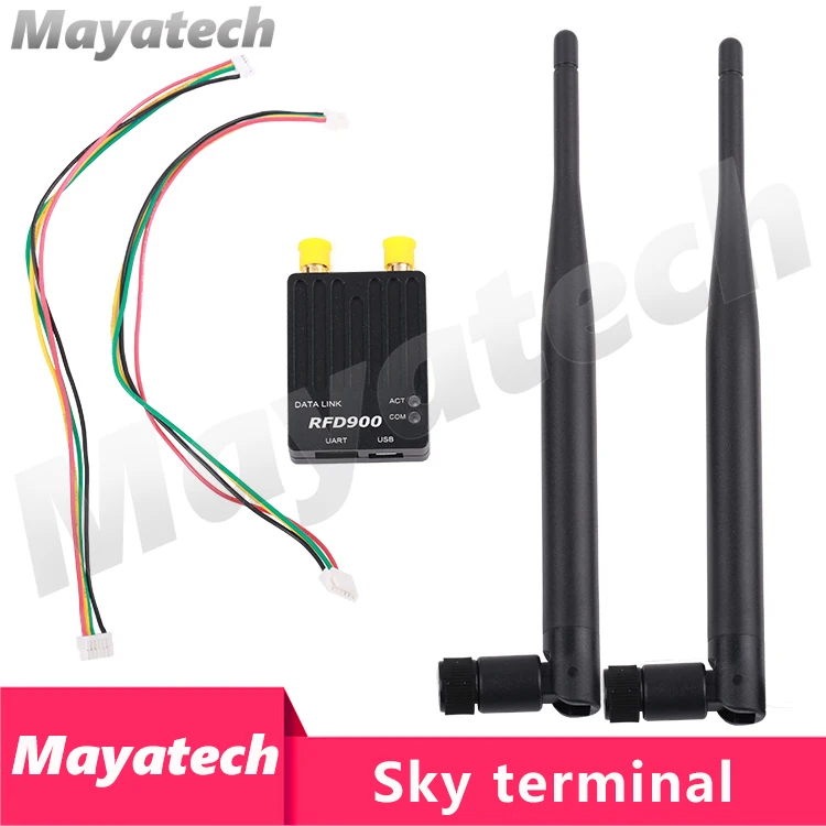 Metal RFD900 Sky Mayatech металлический корпус RFD900 БПЛА радиопередатчик данных дальний модуль передачи данных - Цвет: Metal RFD900 Sky