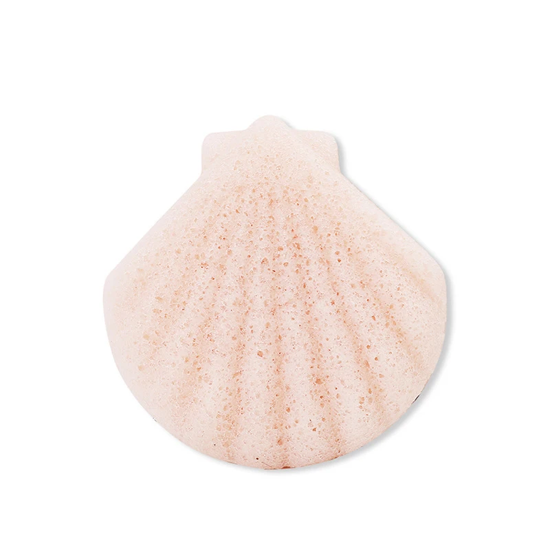 as show Shell Konjac Wash Puff косметический спонж, очищающая губка для макияжа, средства для очищения лица, средства для ухода, гладкая Глубокая чистка, массаж кожи, подарок для девочки - Цвет: as show
