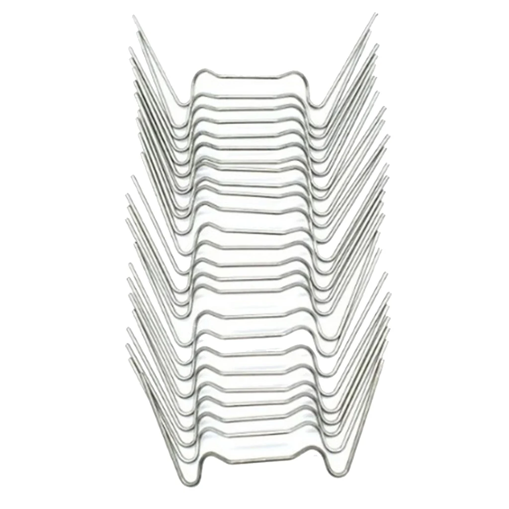 25-Piece W Type Glazing Clips Stainless Accessories for Greenhouse Universal