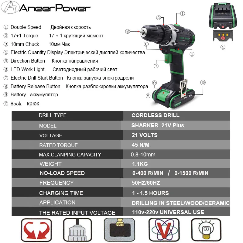 Car Front Interior Overhead e Light Reading Lamp