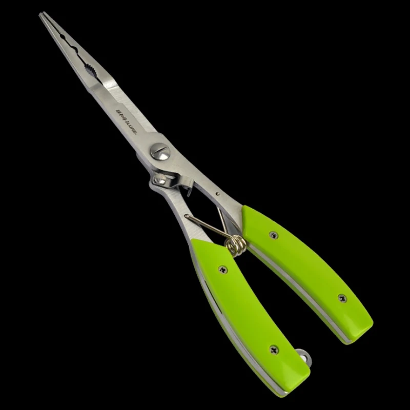 

Stainless Steel Fishing Plier Scissor Multifunctional Braid Line Lure Cutter Hook Remover Fish Use Tongs Cutters