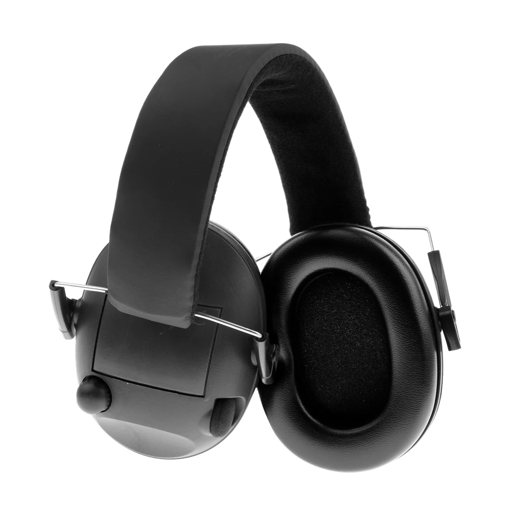 

Shooting Hunting Electronic Earmuffs Ear Muff Hearing Protection Black Hunting Tools