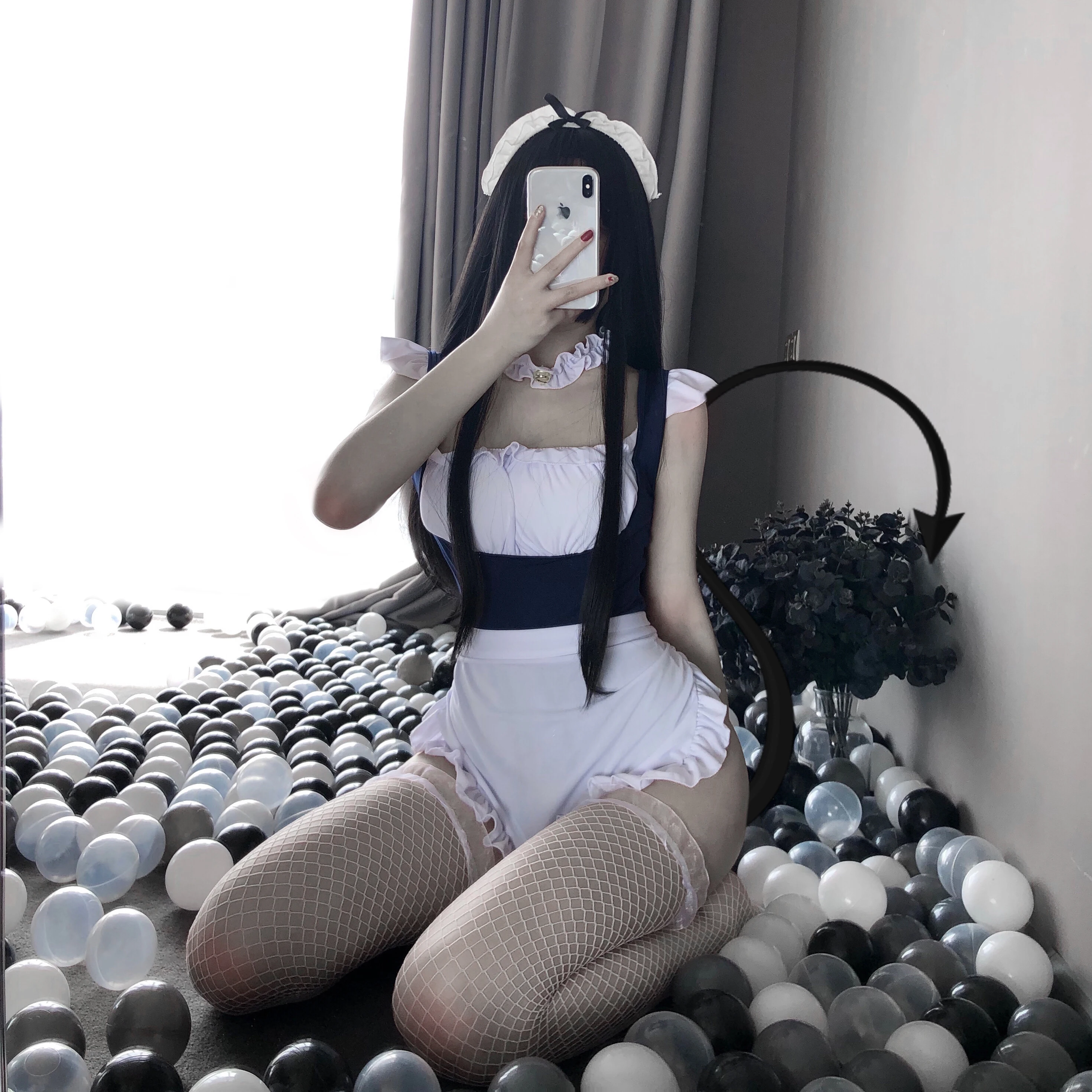 

NEW Hot Sale Cosplay Sexy Roleplay Costumes Perspective Erotic Lingerie Maid Classical Lace Outfit Sm Porno Suit for Women