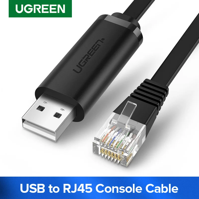 Ugreen USB к RJ45 консольный кабель RS232 последовательный адаптер для маршрутизатора Cisco