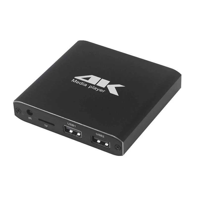 4kjogador de Publicidade Mini Media Player Suporte Micro sd tf Cartão Disco Usb 1080p Autoplay hd Completo Multimídia 2022 - Image 5