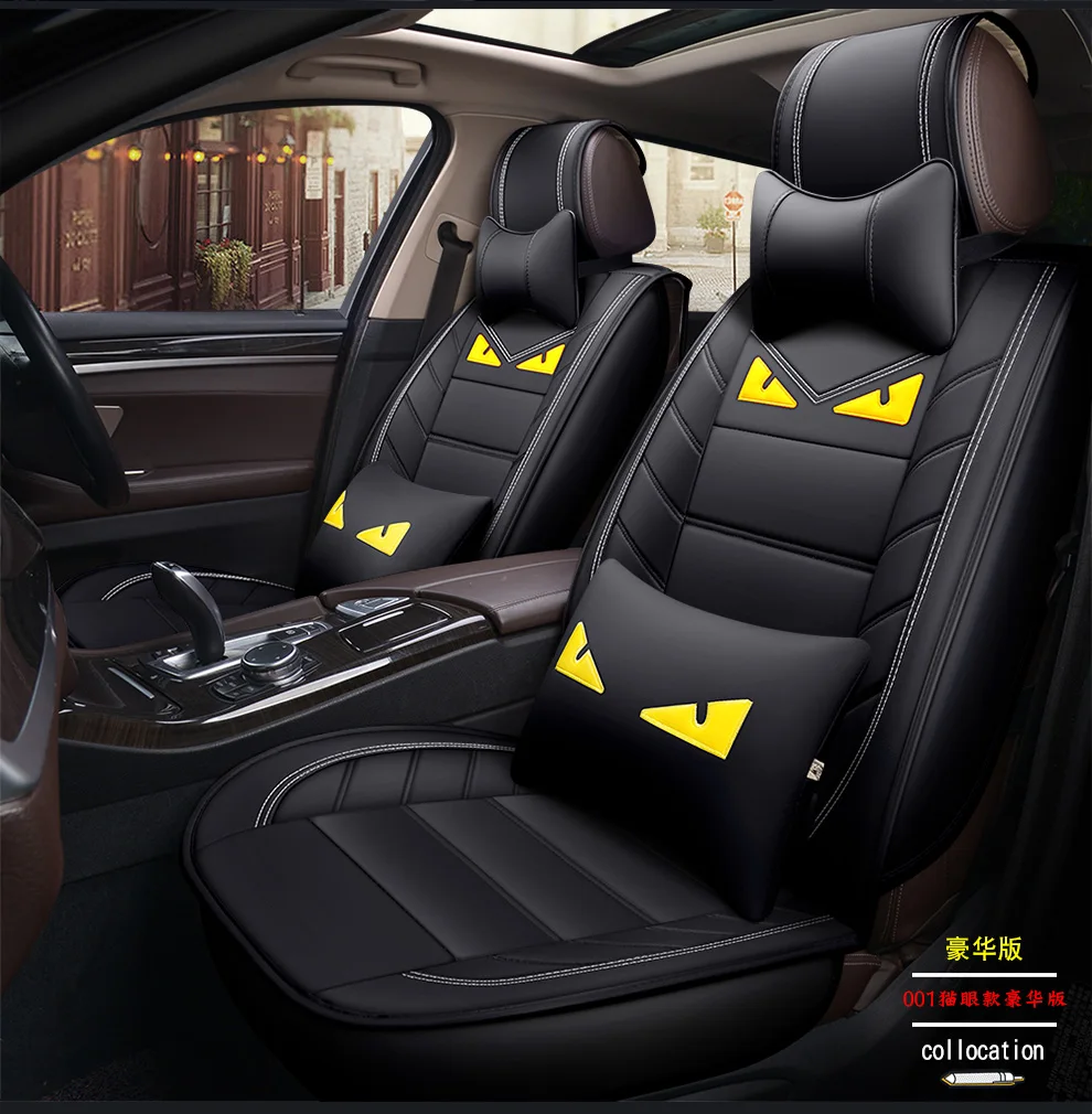 Чехлы для автокресел из искусственной кожи с полным покрытием для Kia k900quoris sportage mohave borrego sorento kx7 v