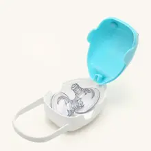 С рисунком в виде китов, портативный для малышей детские соски-пустышки держатель, чехол для соски на кроватку дорожная сумка для хранения коробка 72XC