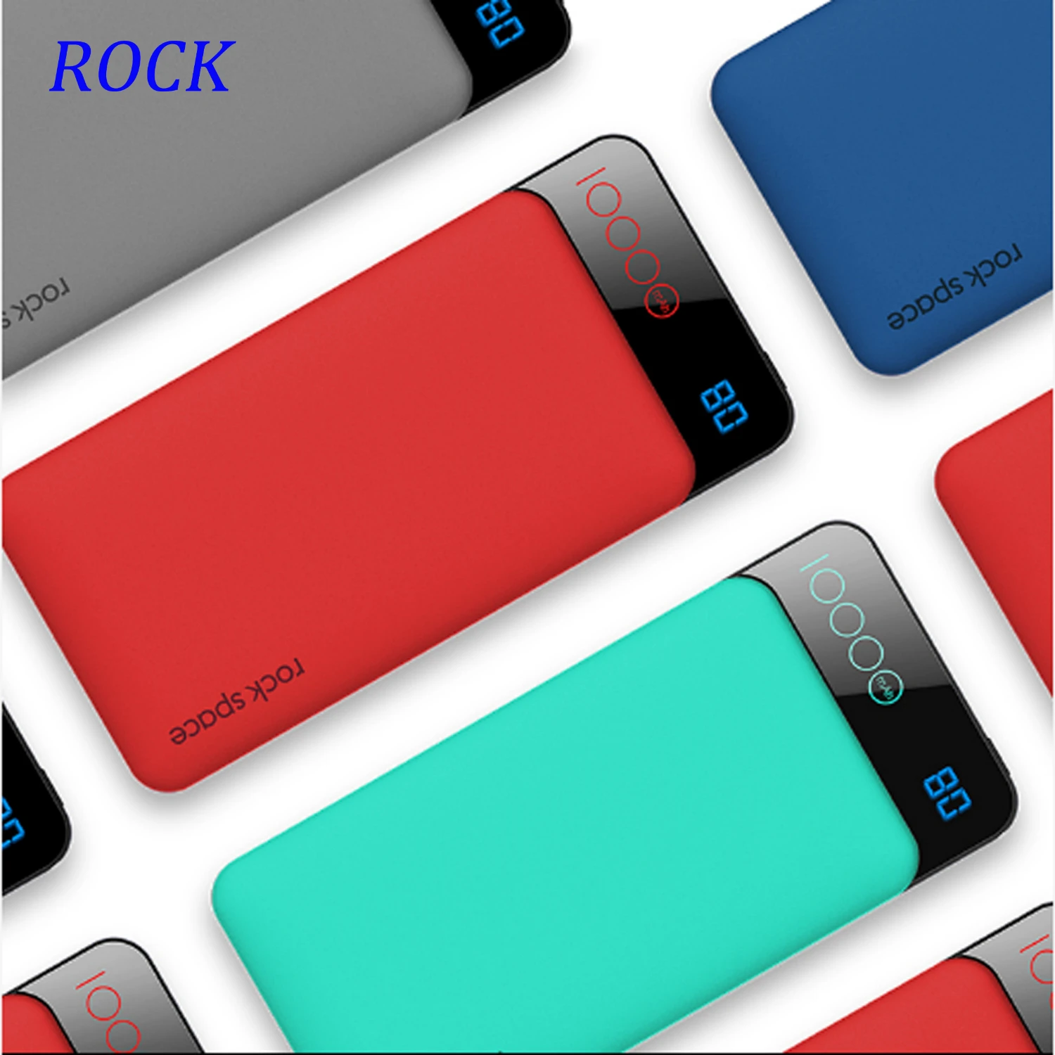 ROCK 10000mAh power Bank type C PD + QC 3,0 портативное зарядное устройство power bank для iPhone XS MAX Xiaomi huawei Внешняя батарея повербанк|Внешние аккумуляторы| | АлиЭкспресс