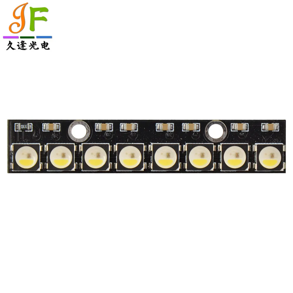 WS2812B 8 бит светодиодный s Pixel SK6812 5050 RGB + теплый белый кольцевой светильник со