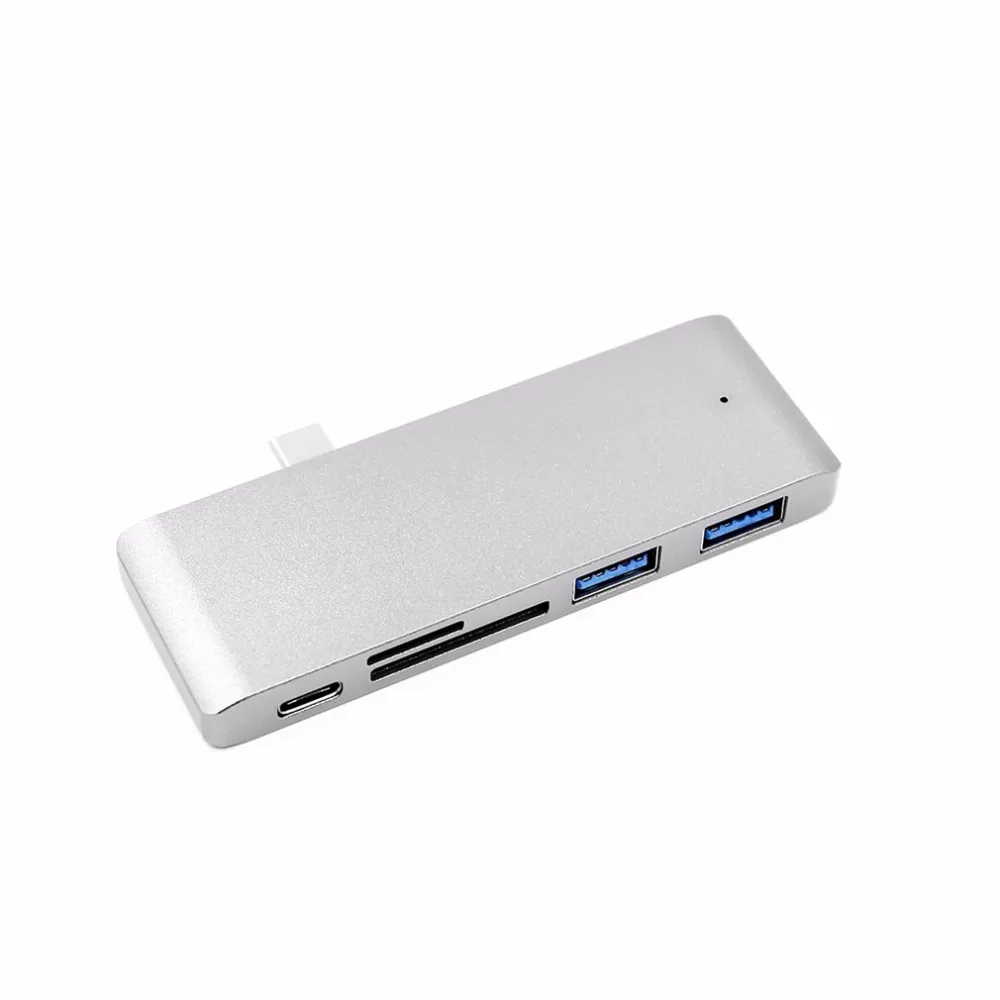 5 в 1 type C к USB3.0 концентратор адаптер для зарядки синхронизации данных кардридер многопортовый комбинированный конвертер для MacBook Pro