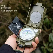 

Ultra-High-Precision Compass Outdoor Adventure Orienteering Off-Road Inclinometer Multi-Function Geological Compass North Needle