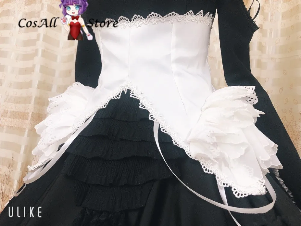 Azur Лэйн грандиозный костюм для косплея платье горничной женский индивидуальный заказ