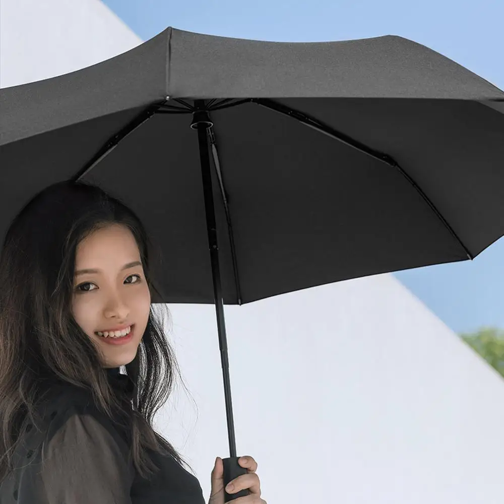 Xiaomi Mijia автоматический Солнечный дождливый Зонт алюминиевый ветрозащитный водонепроницаемый УФ-зонт для мужчин и женщин Лето Зима UPF 50+ Зонт