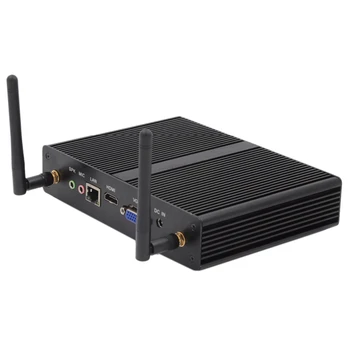 

Celeron Quad Core Fanless Mini Pc With Antenna Win7/8 Linux Mini Wifi Desktop Computer